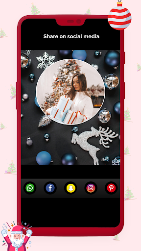 Android application Christmas Photo Frames 2024 screenshort