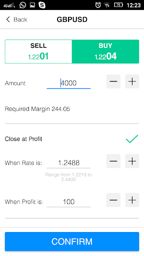 70Trades Mobile Trading Screenshot 4 - AppWisp.com