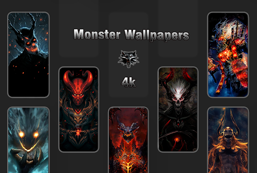 Android application Monster Wallpaper screenshort