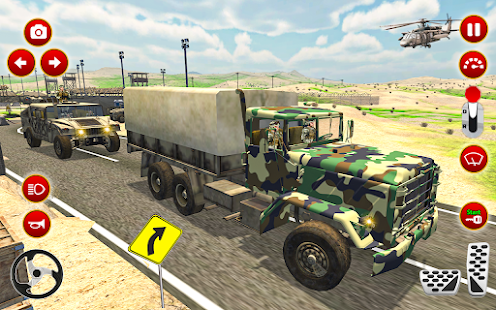 Army Truck Driving Army Games 1.0 APK screenshots 6