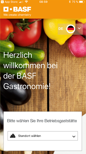 Android application BASF Gastronomie screenshort