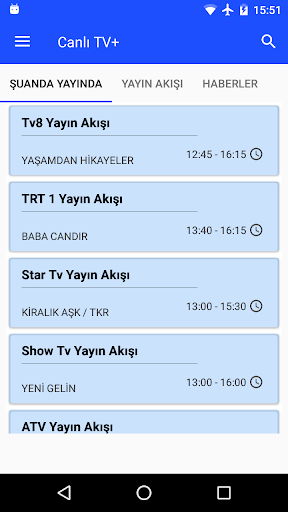 Mobil TV Rehberi Radyo Türkiye Screen 2