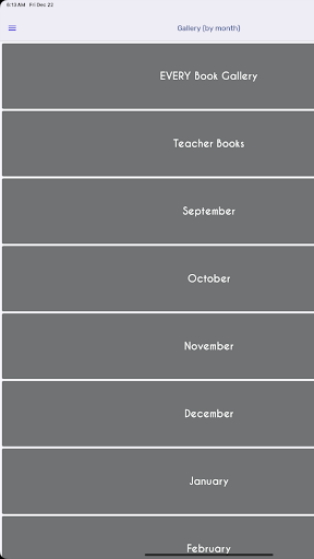 TRP Library Screen 2