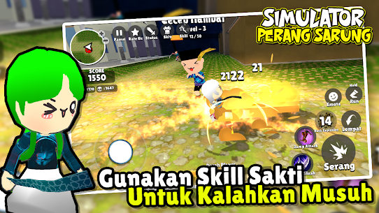 Simulator Perang Sarung 3D 6