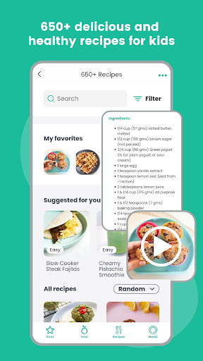 Kids Meals: Recipes & Guides Screen 3