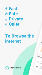 Max Browser-Privado y seguro