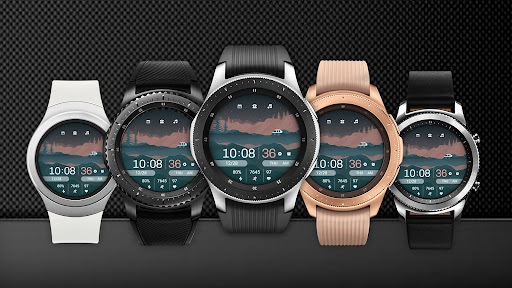 Android application Mountain Mist For Wear OS screenshort