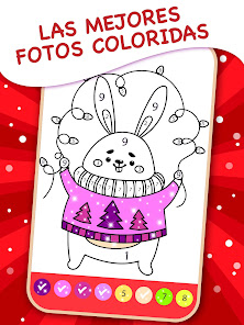 Captura de Pantalla 3 Libro de colorear de Navidad p android