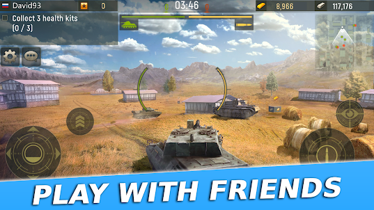 グランドタンク：WW2 戦車戦争のゲームオンライン