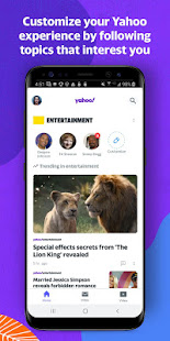 Yahoo - News, Mail, Sports screenshots 1