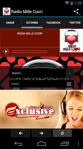 Radio Mille Cuori Screen 2