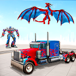 Cover Image of Download Dragon Robot Car Game – Police Truck Robot Game 1.4.7 APK