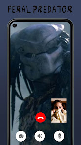 Captura de Pantalla 5 Scary Predator Incoming Call android