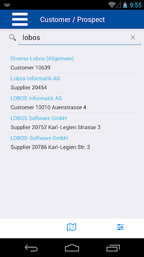 Android application EnterpriseApp mobile screenshort