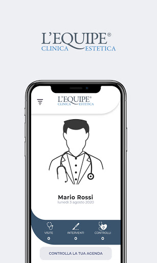 Android application Equipe Estetica screenshort