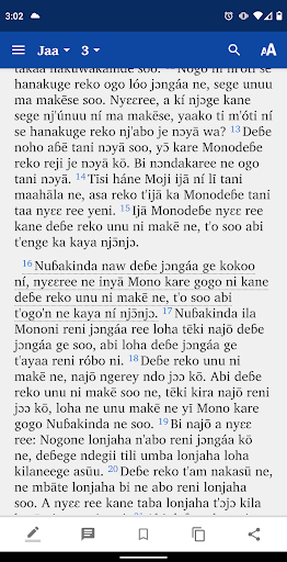 Android application Sara Kaba Naa New Testament screenshort
