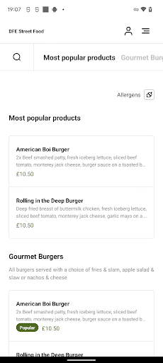 DFE Street Food Screen 3