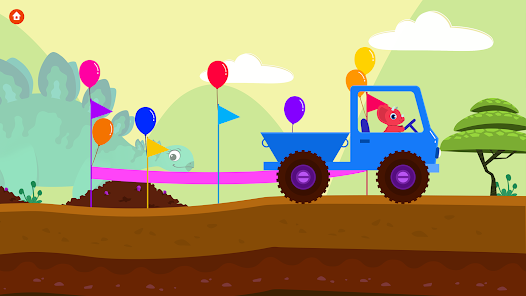 공룡 채굴기 - 아이들을 위한 트럭 시뮬레이터