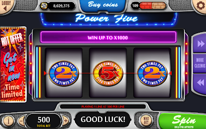 Vegas Power Slots - Free Real Vegas Slot Machines