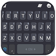 Simple Grey Keyboard Theme