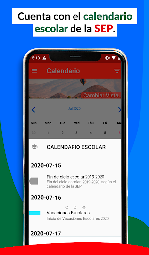 Calendario Escolar México 2020 Screen 3