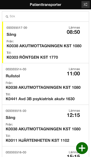 Android application Pocketlord Transport screenshort