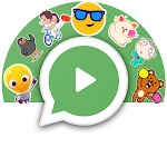 Cover Image of Download Smiley Animation Sticker  APK