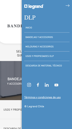 LEGRAND DLP Screen 2