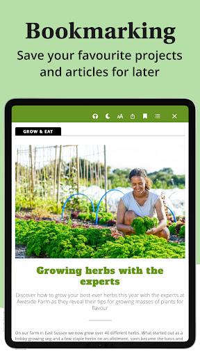Screenshot of BBC Gardeners' World Magazine