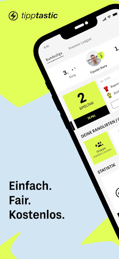 Android application tipptastic – Die Tippspiel App screenshort