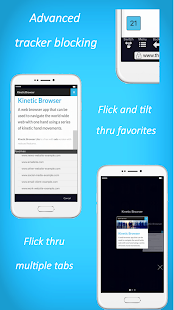 Kinetic Browser HD Tangkapan layar