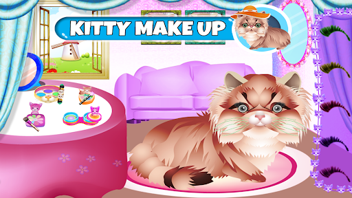 Cute Kittens Hairstyles Games