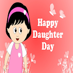 Cover Image of डाउनलोड Daughter Day: Greetings, GIF Wishes, SMS Quotes 2.1.42 APK