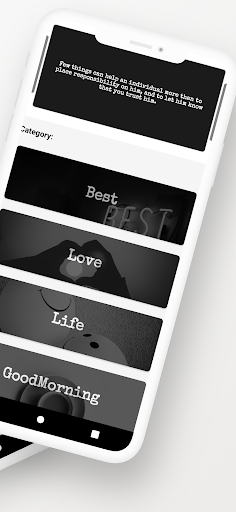 Quotes Creator Quote Maker App Screen 2