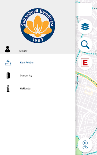 Android application Sultanbeyli Kent Rehberi screenshort