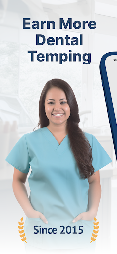 Android application TempStars - Book Dental Jobs screenshort