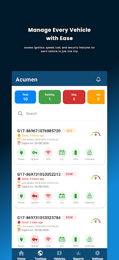 ACUMEN GPS TRACK