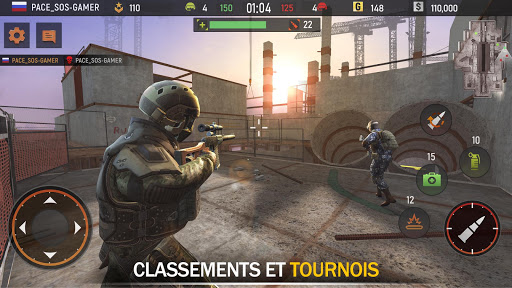 Télécharger Striker Zone: 3D Jeux De Guerre Tireur Online APK MOD (Astuce) screenshots 3
