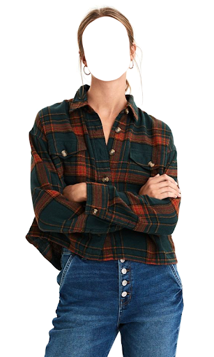 Women Shirt Photo Suit