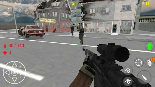 Terrorist Shooting Strike Game