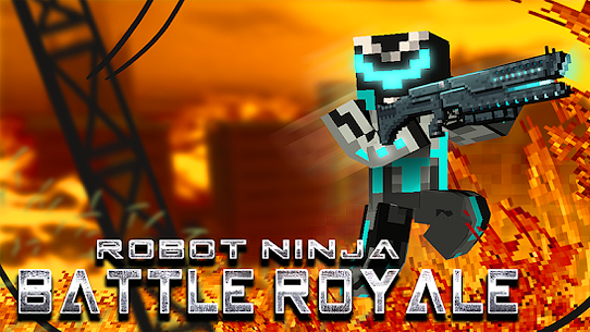 Robot Ninja Battle Royale Mod Apk 1.53 (GOD MODE) 1