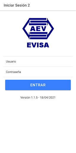 Android application Evisa Entregas screenshort