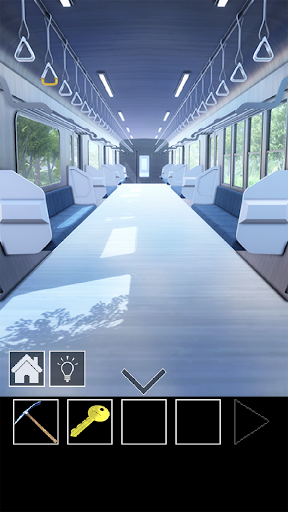 脱出ゲーム　電車のある道 Screen 3
