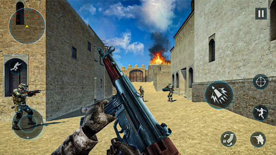 FPS 전쟁: 총격 사건 게임 3d