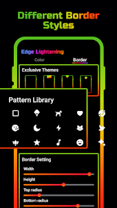 Edge Lighting LED Borderlight