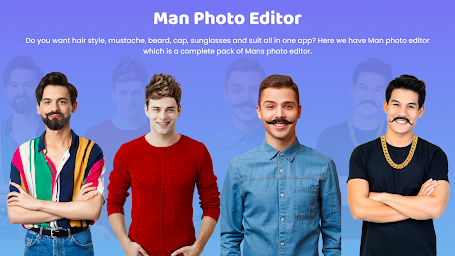 Stylish Man: Man Photo Editor- Cool Man Hairstyles