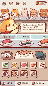 Revolving Sushi - Yo.Doggies 1.2 APK + Mod (Unlimited money) untuk android