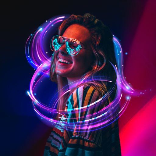 Neon Art Photo Editor Logo