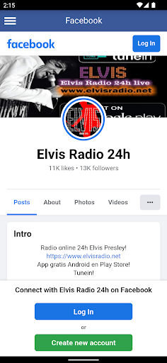 Elvis Radio 24h Screen 3
