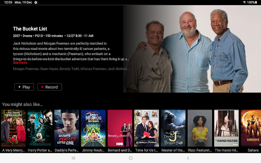 Screenshot of Nex-Tech TV Now